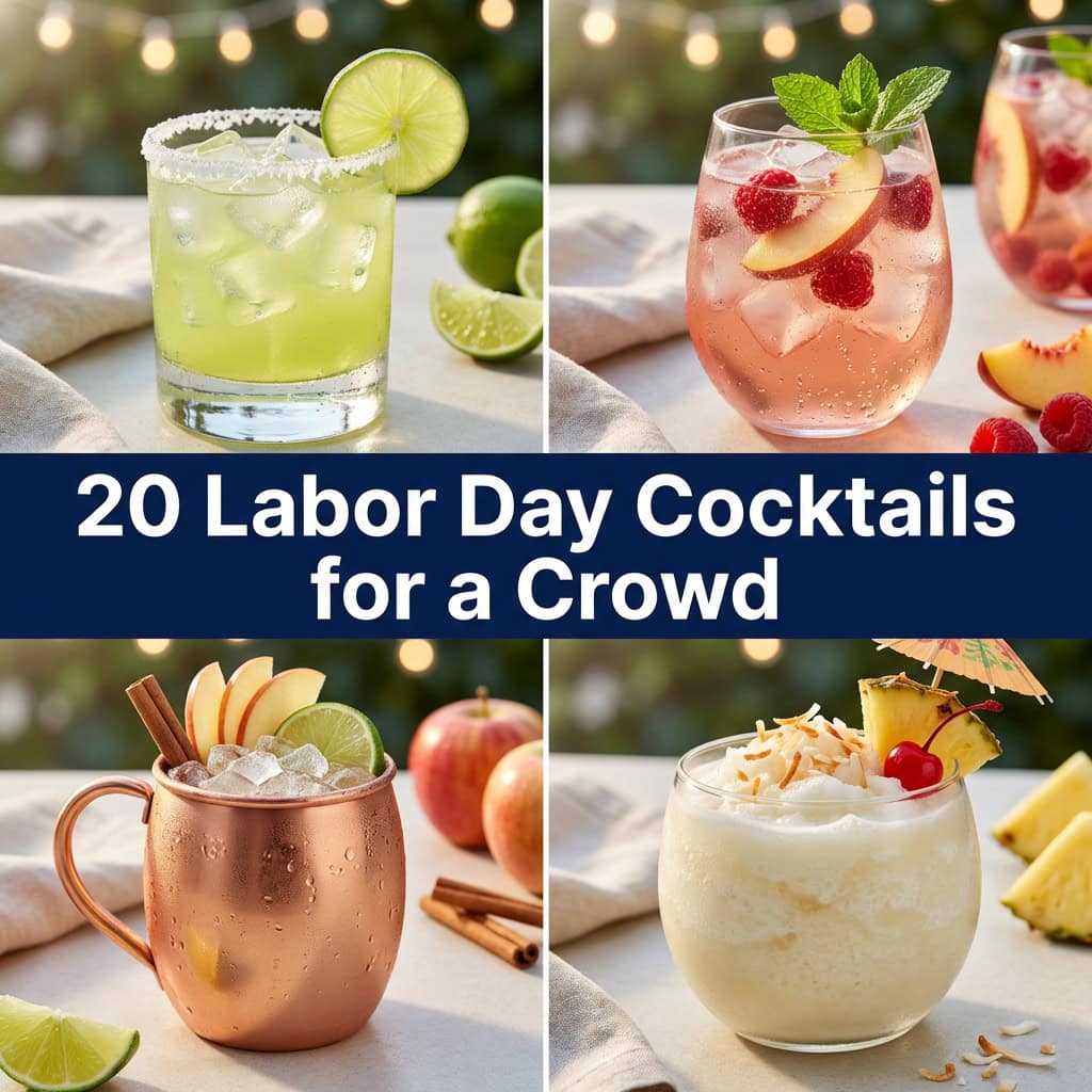 20 Labor Day Cocktails for a Crowd