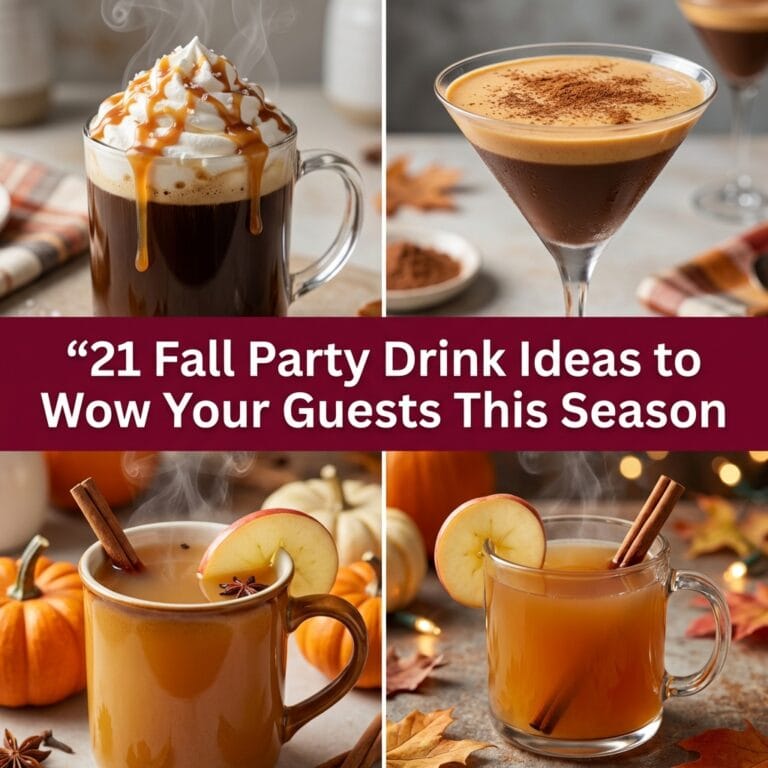 21 Fall Party Drink Ideas to Wow Your Guests This Season
