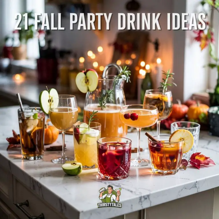 21 fall party drinks