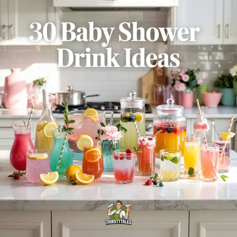 30 Baby Shower Drink Ideas