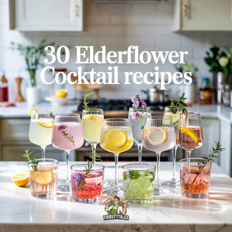 30 Elderflower Cocktail Recipes