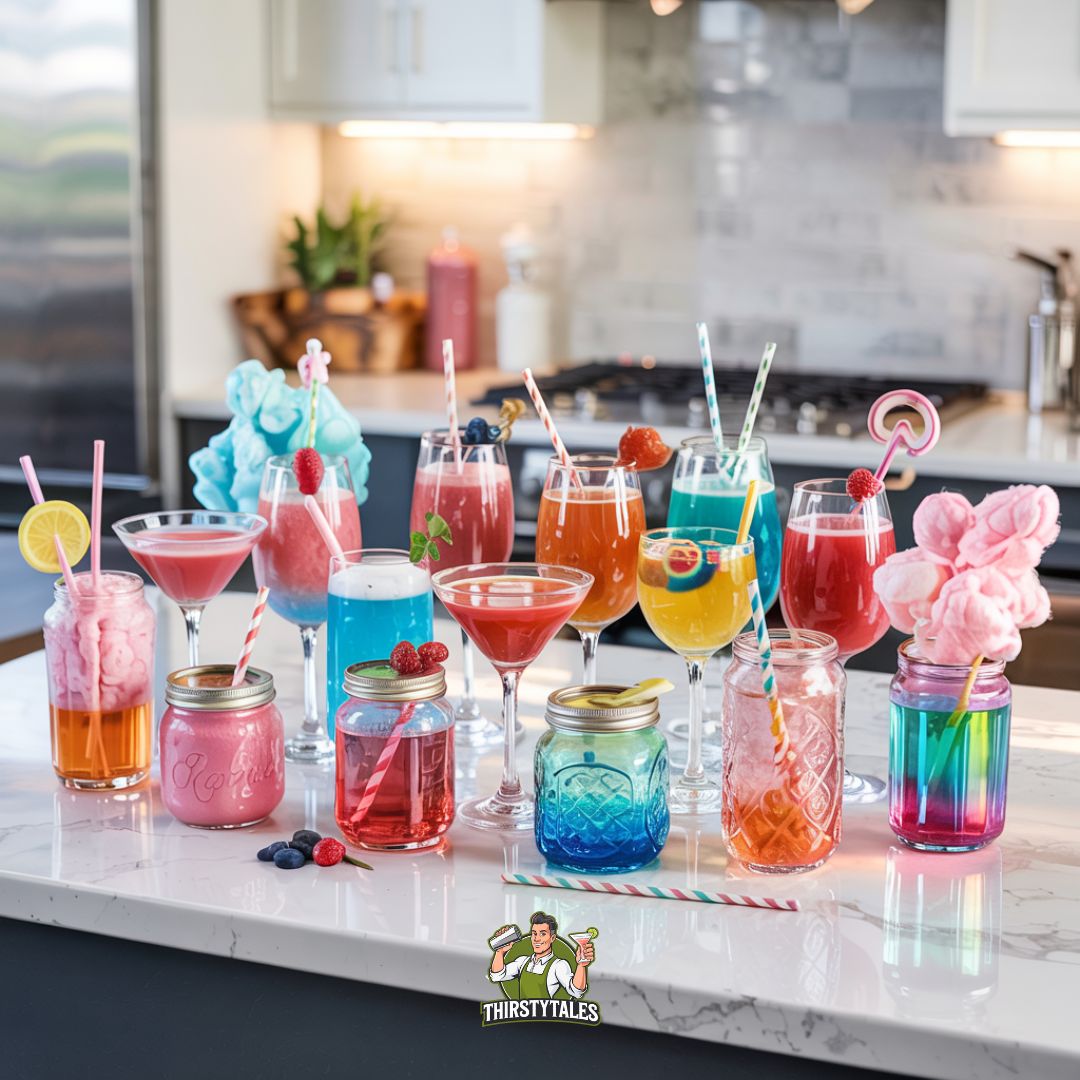 30 Pink and Blue Gender Reveal Drinks