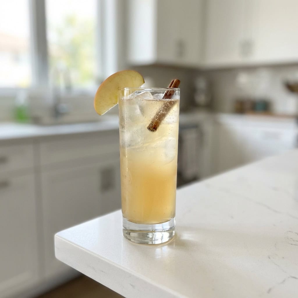 Apple Cinnamon Spritzer Cocktail Recipe