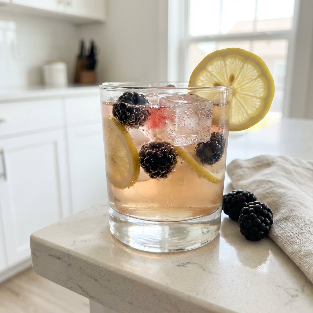 Blackberry Lemonade Sangria Cocktail Recipe