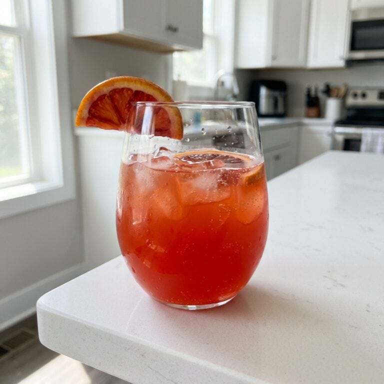 Blood Orange Prosecco Punch Cocktail Recipe