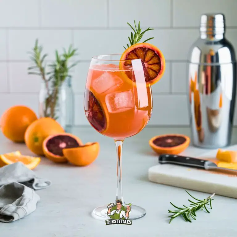 Blood Orange Spritz Cocktail Recipe