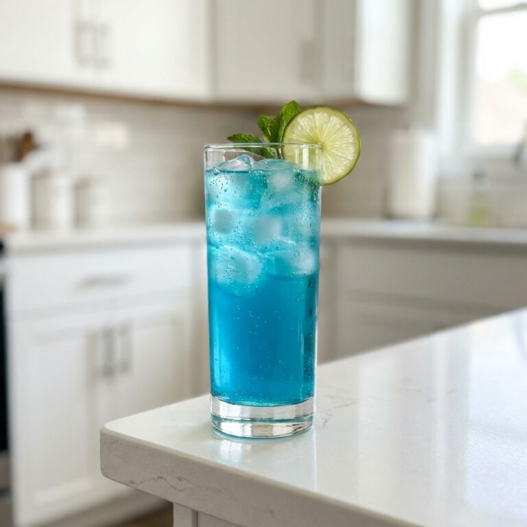 Blue Coconut Agua Fresca Mocktail Recipe