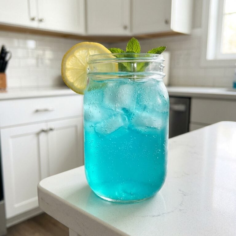 Blue Curacao Lemonade Mocktail Recipe