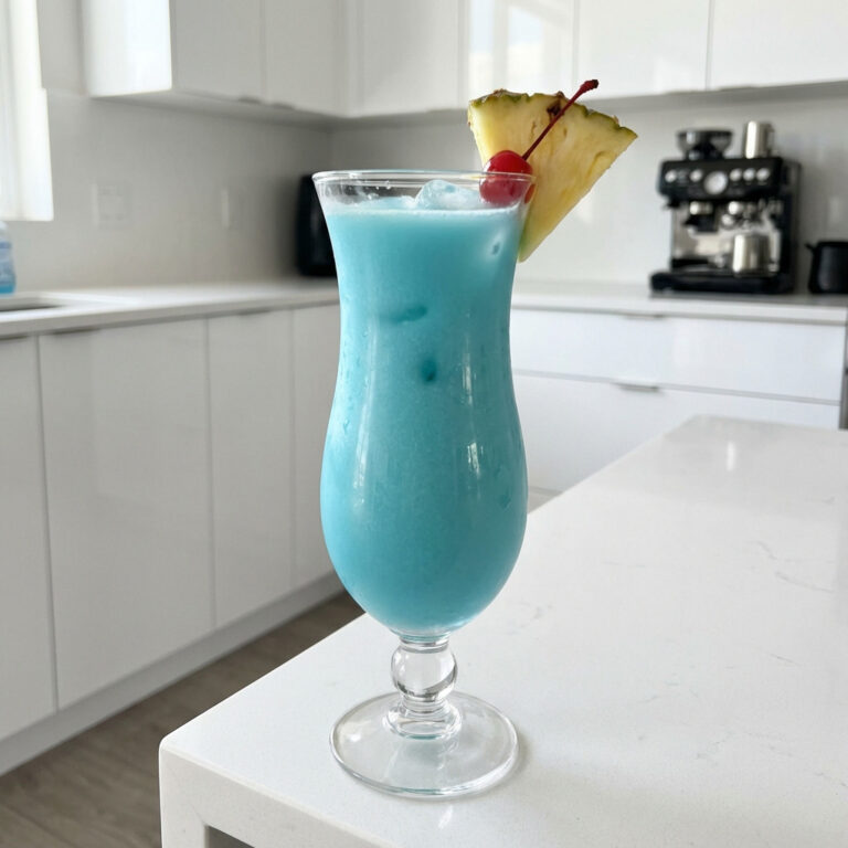 Blue Hawaiian Mocktail Recipe