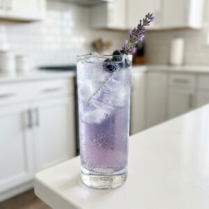 Blueberry Lavender Collins Cocktail Recipe