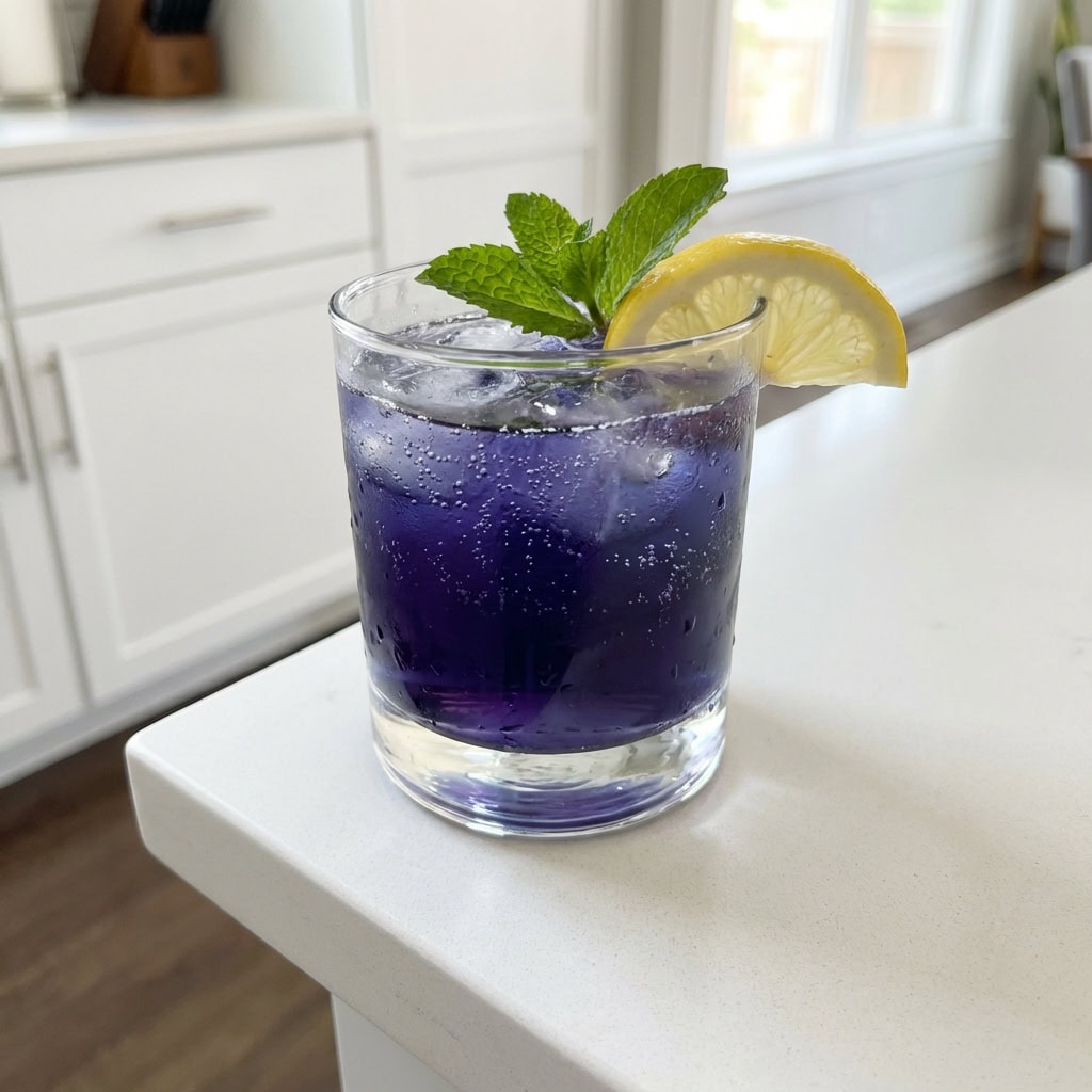 Blueberry Lavender Smash Cocktail Recipe
