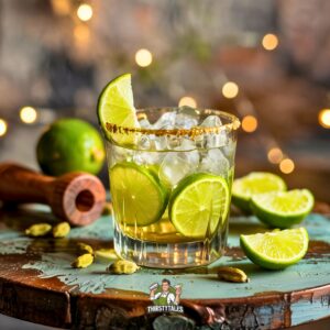 Cardamom Caipirinha Cocktail Recipe