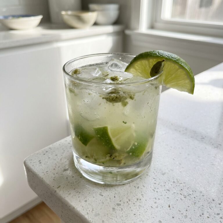 Cardamom Caipirinha Cocktail Recipe