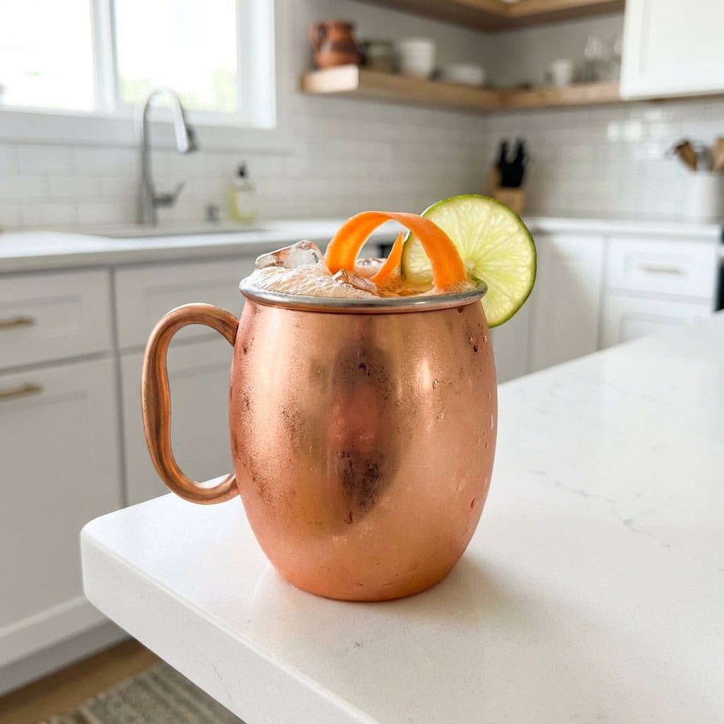 Carrot Ginger Mule Cocktail Recipe