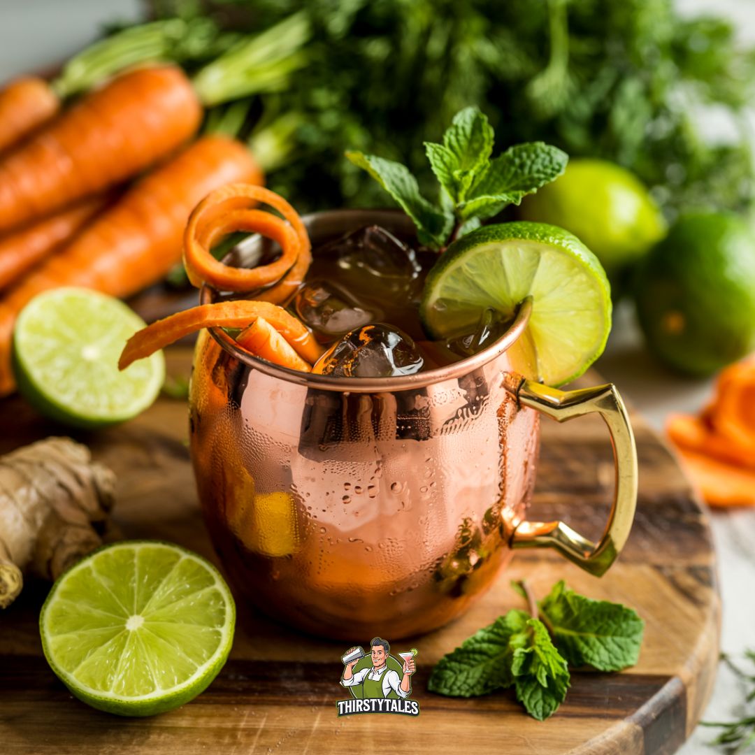 Carrot Ginger Mule Cocktail Recipe