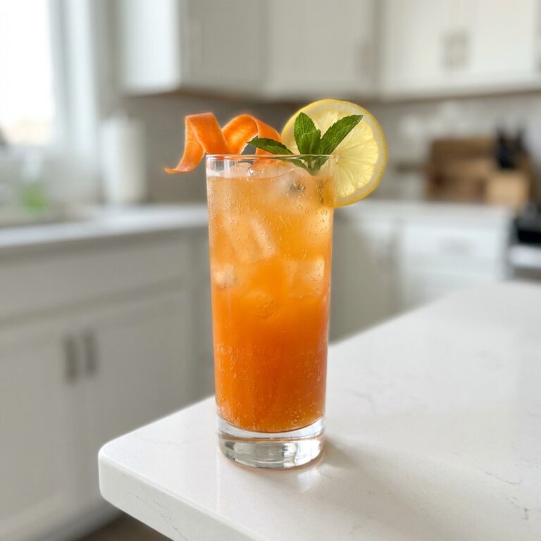 Carrot Ginger Refresher Cocktail Recipe