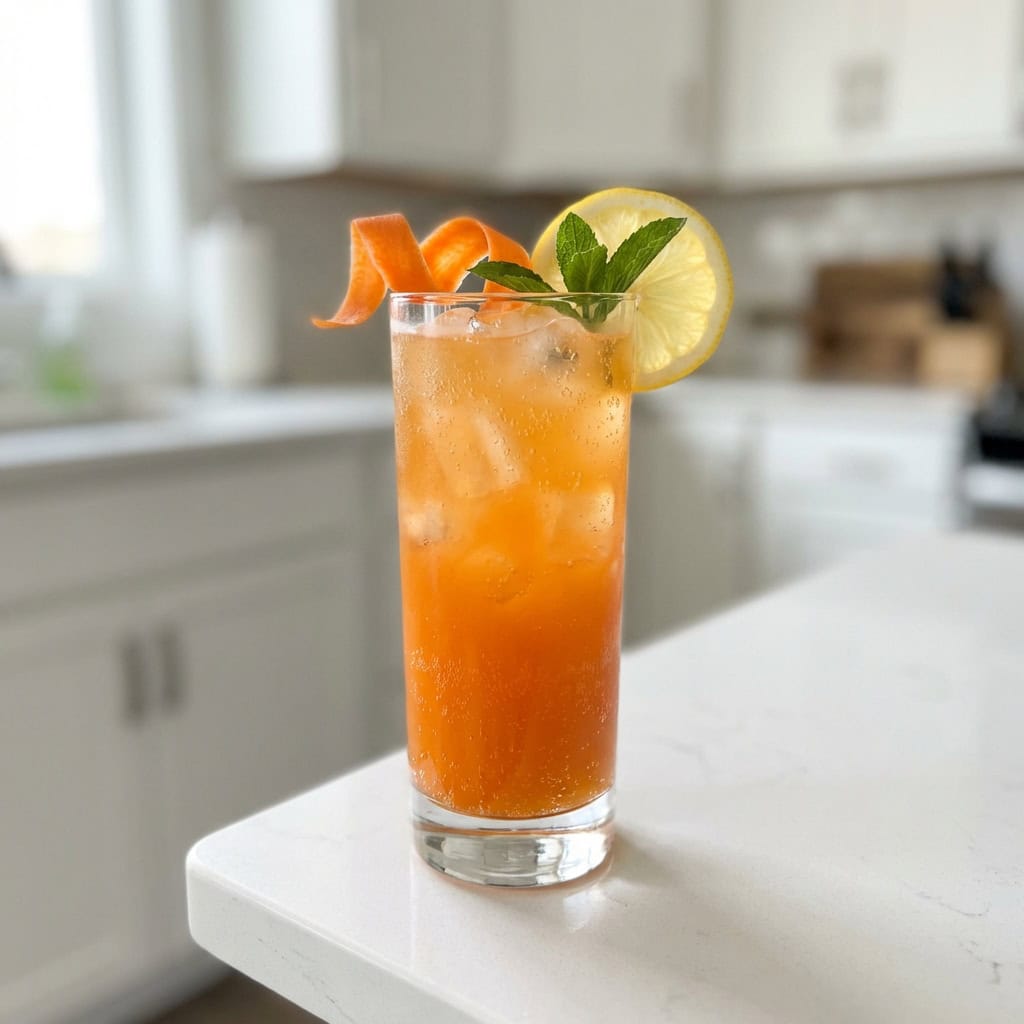 Carrot Ginger Refresher Cocktail Recipe