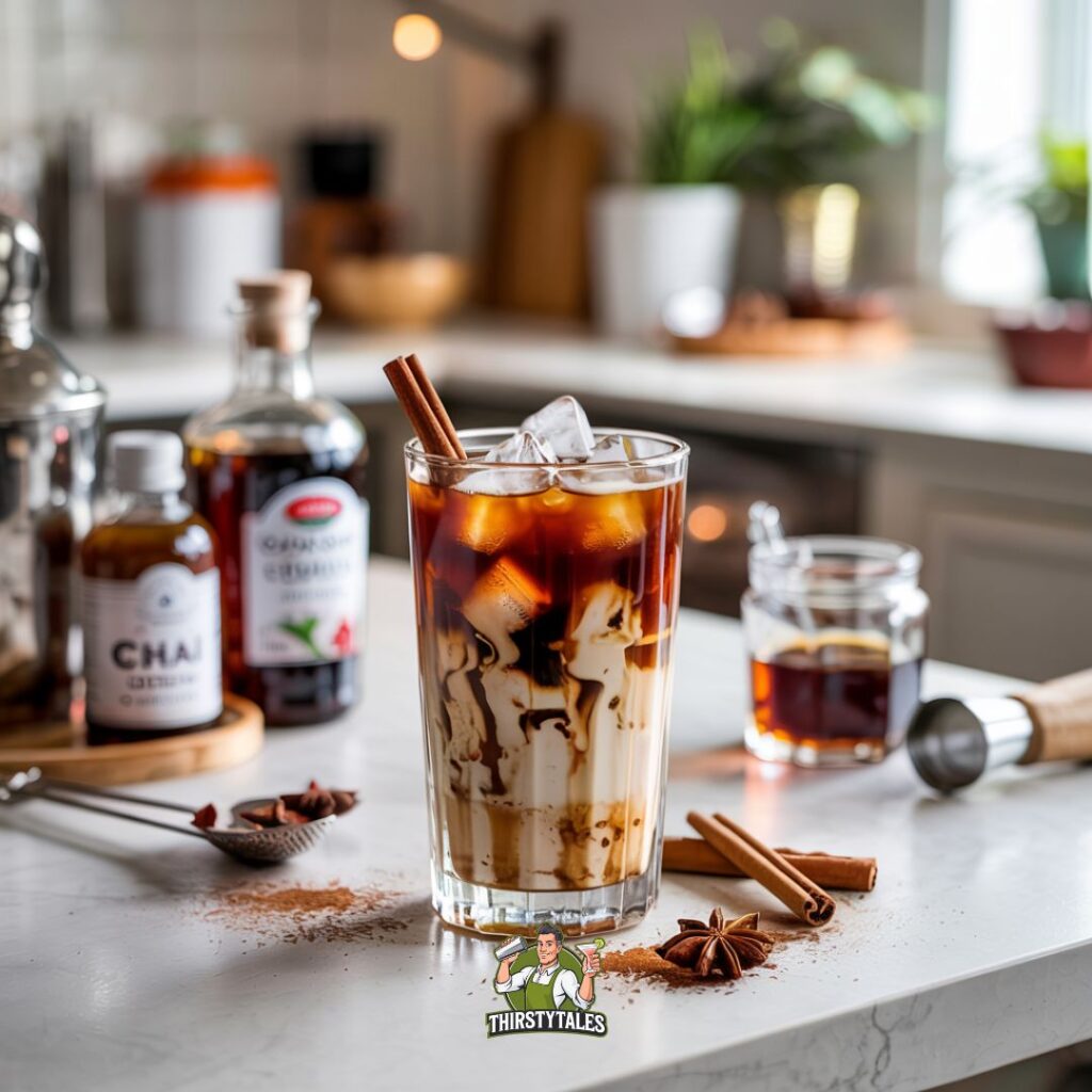 Chai Latte Iced Cocktail Recipe