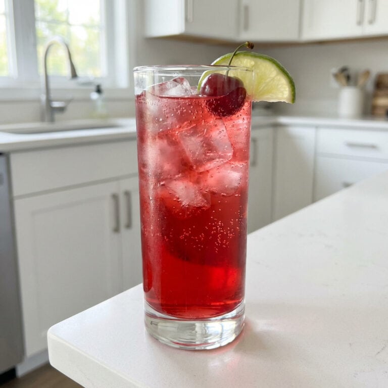 Cherry Limeade Cooler Cocktail Recipe