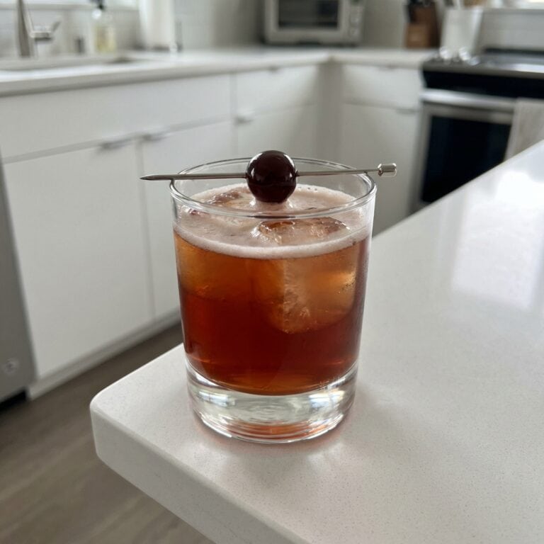 Cherry Whiskey Sour Cocktail Recipe