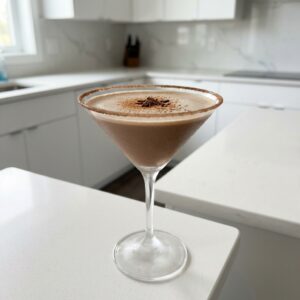 Chocolate Martini with Pumpkin Cream Cocktail Recipe