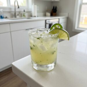 Cilantro Jalapeno Margarita Cocktail Recipe