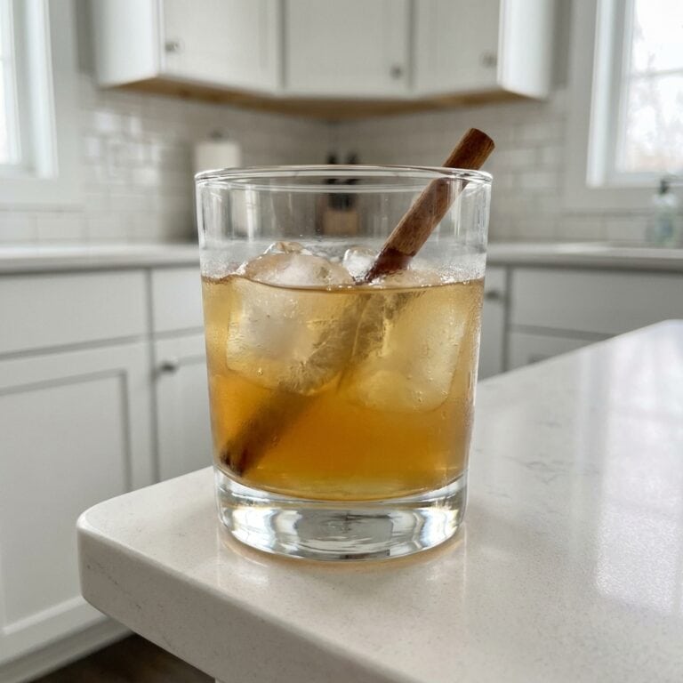 Cinnamon Maple Whiskey Sour Cocktail Recipe