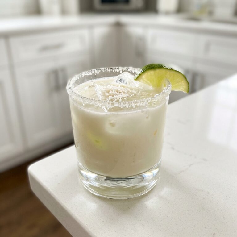 Coconut Lime Margarita Cocktail Recipe