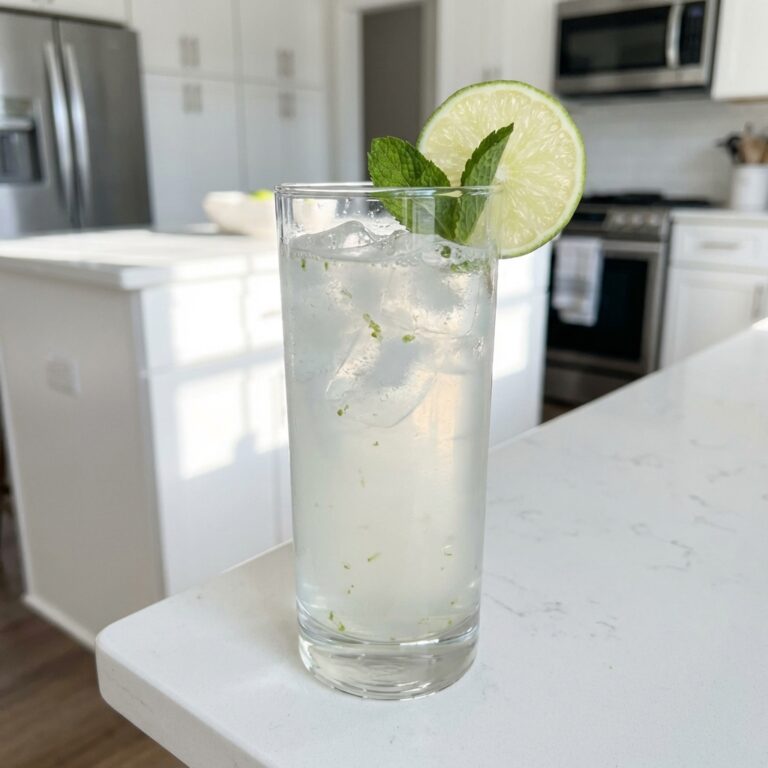 Coconut Water and Rum Refresher Cocktail Recipe