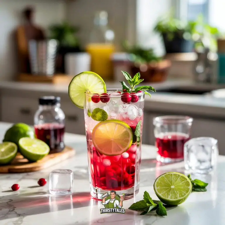 Cranberry Limeade Cocktail Recipe