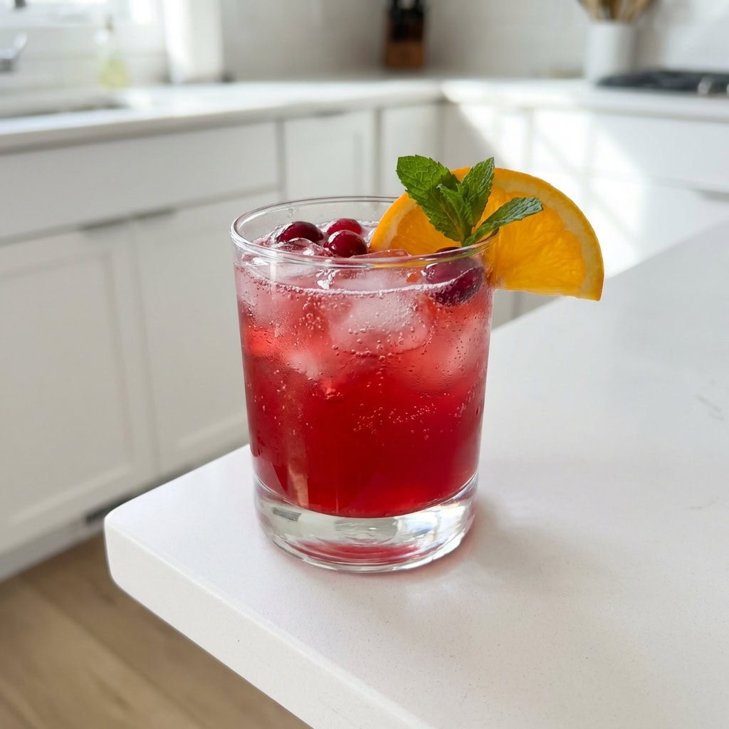 Cranberry Orange Punch Cocktail Recipe