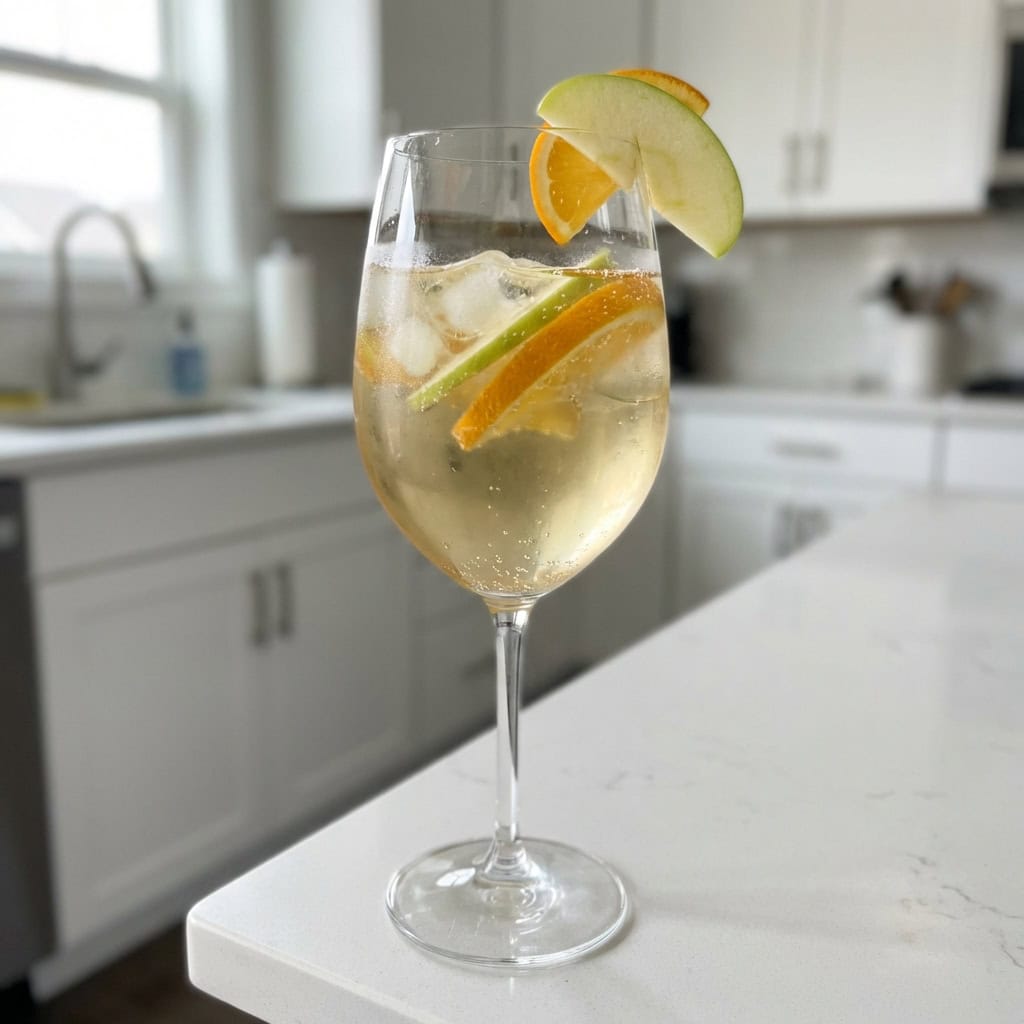 Crisp Apple Sangria Cocktail Recipe