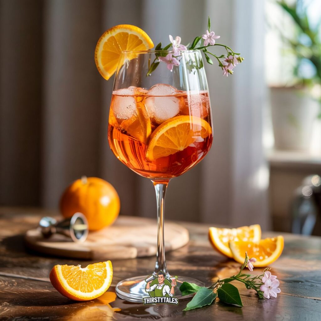 Elderflower Aperol Spritz Cocktail Recipe