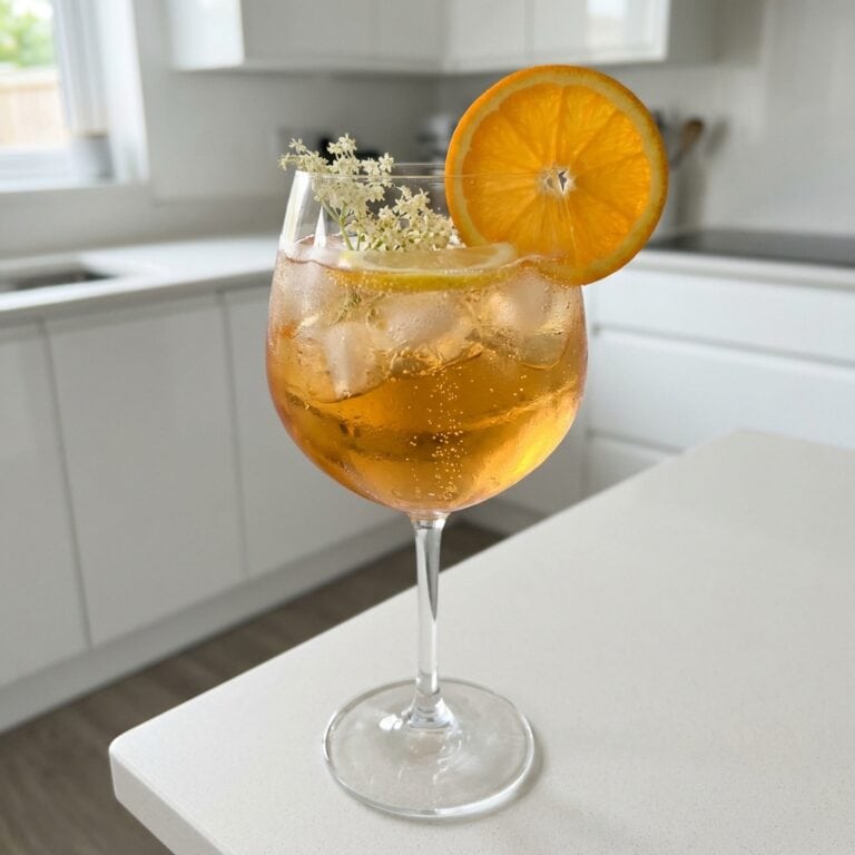 Elderflower Aperol Spritz Cocktail Recipe