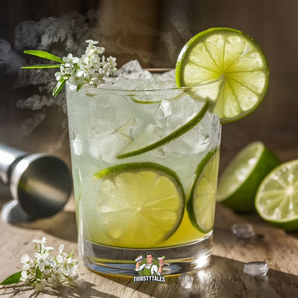 Elderflower Caipirinha Cocktail Recipe