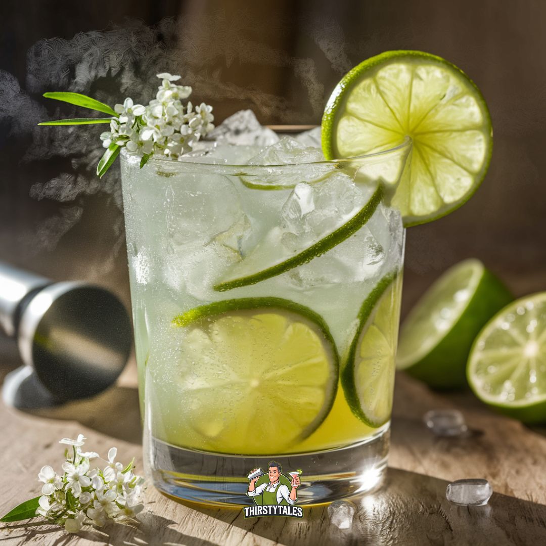 Elderflower Caipirinha Cocktail Recipe