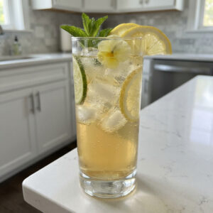 Elderflower Lemonade Punch Cocktail Recipe