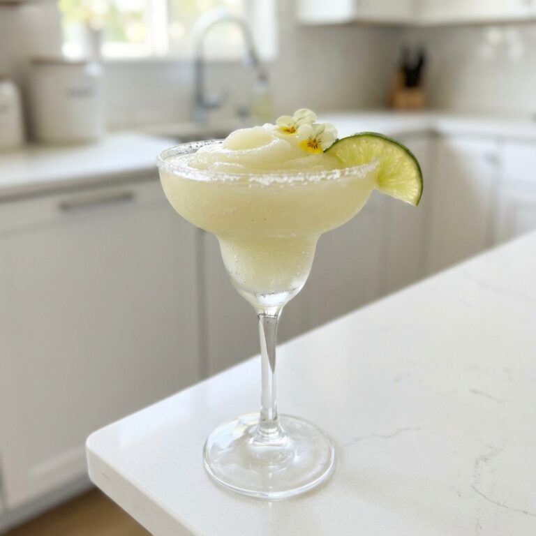 Elderflower Margarita Slush Cocktail Recipe