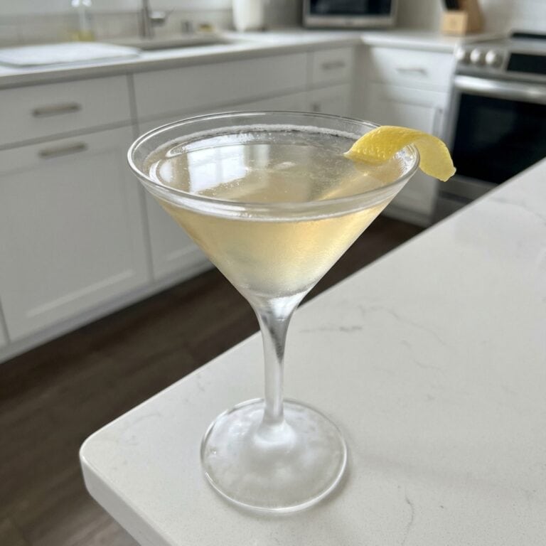 Elderflower Martini Cocktail Recipe