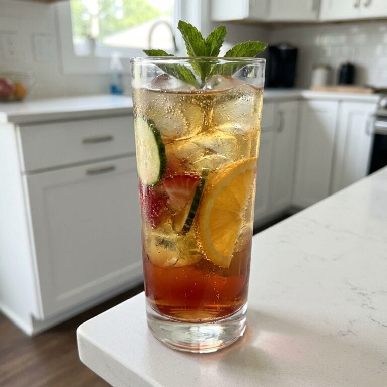 Elderflower Pimm’s Cup Cocktail Recipe