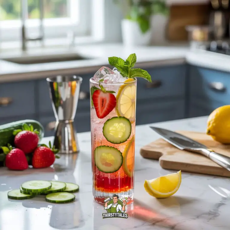Elderflower Pimm’s Cup Cocktail Recipe