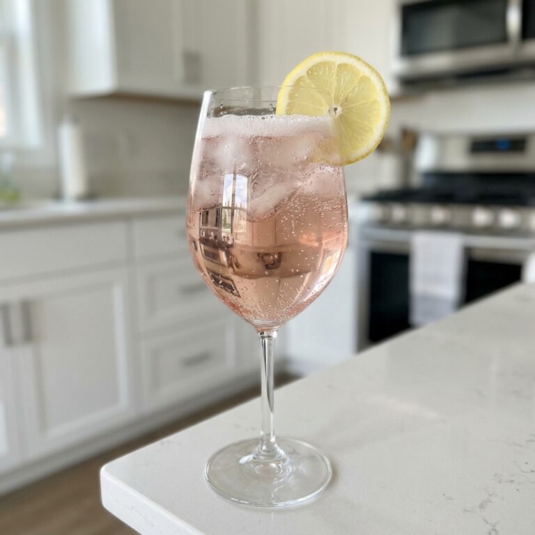 Elderflower Rose Spritz Cocktail Recipe