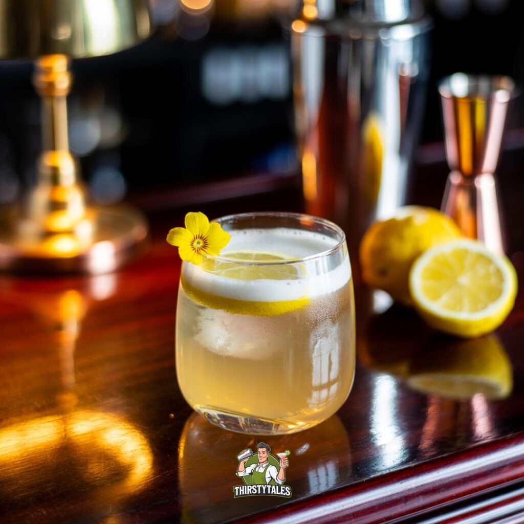 Elderflower Whisky Sour Cocktail Recipe