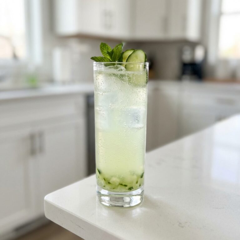 Elderflower and Cucumber Cooler Cocktail Recipe