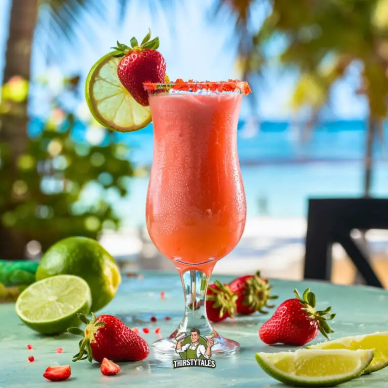 Frozen Strawberry Daiquiri Cocktail Recipe
