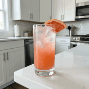Grapefruit Gin Collins Cocktail Recipe