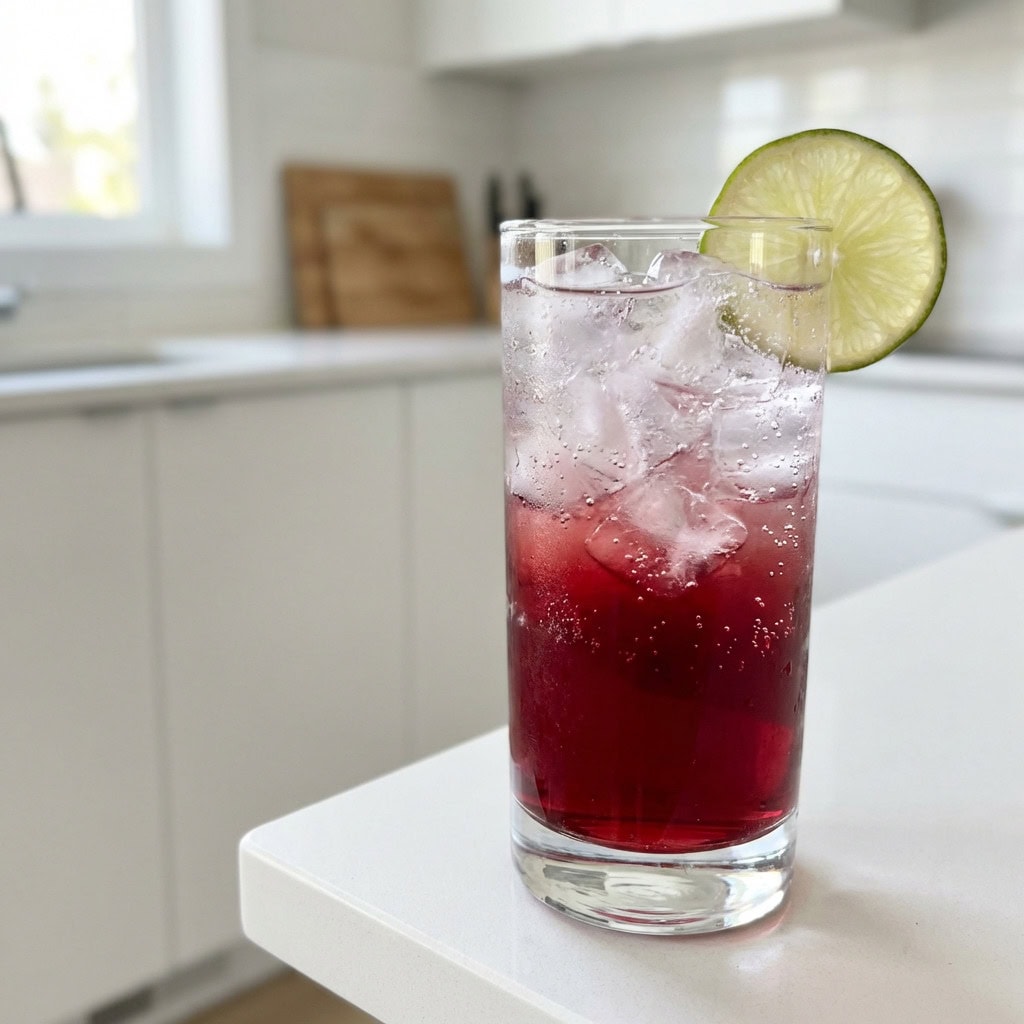 Hibiscus Tea Tonic Cocktail Recipe
