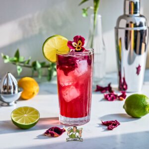 Hibiscus Tea Tonic Cocktail Recipe