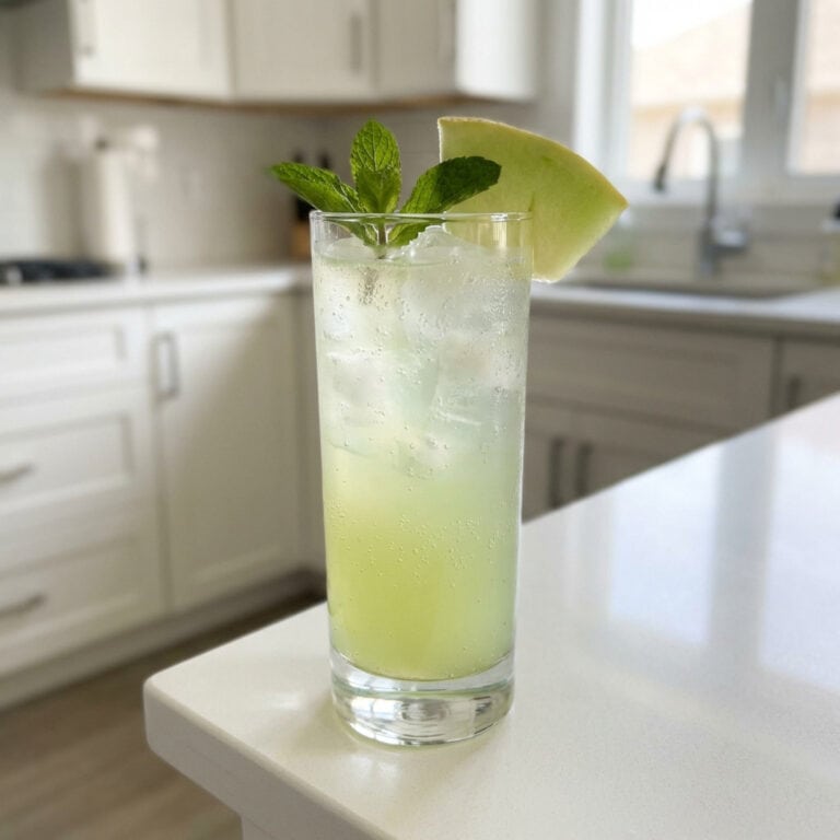 Honeydew Melon Soda Cocktail Recipe