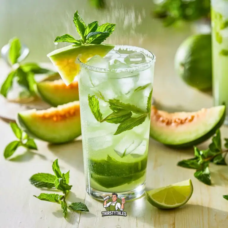 Honeydew Mojito Cocktail Recipe